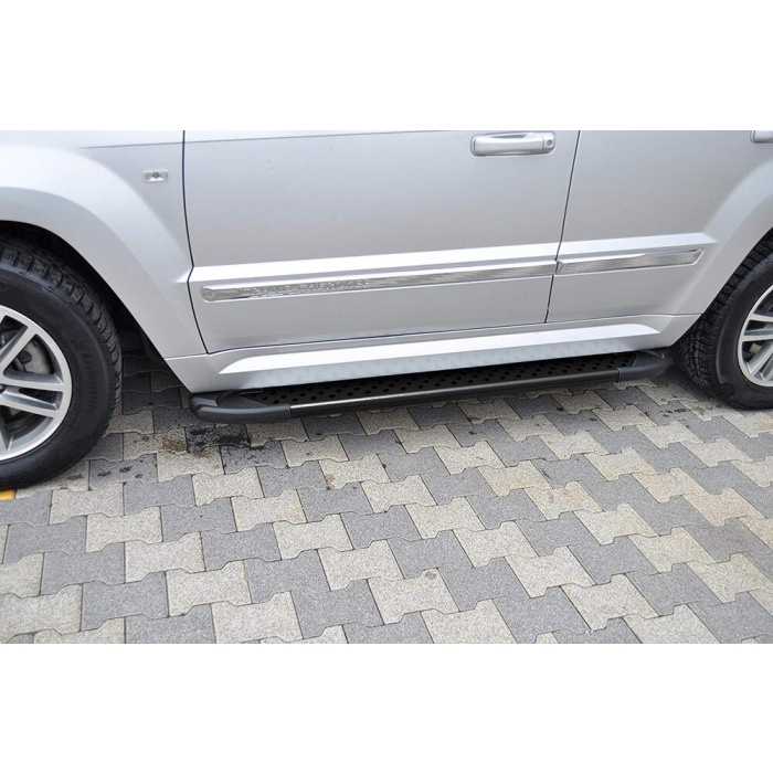 Praguri Laterale Jeep Grand Cherokke [06-11] - ARP Artemis Black - imagine 7