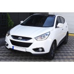 Praguri Laterale Hyundai IX 35 [10-14] - ARP Artemis Black - imagine 7