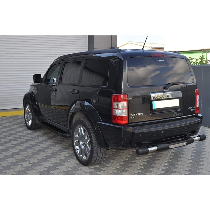 Praguri Laterale Dodge Nitro [07 ->] - ARP Artemis Black - imagine 8