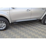 Praguri Laterale Mitsubishi L200 Magnum[00-05] - ARP Artemis Black - imagine 9