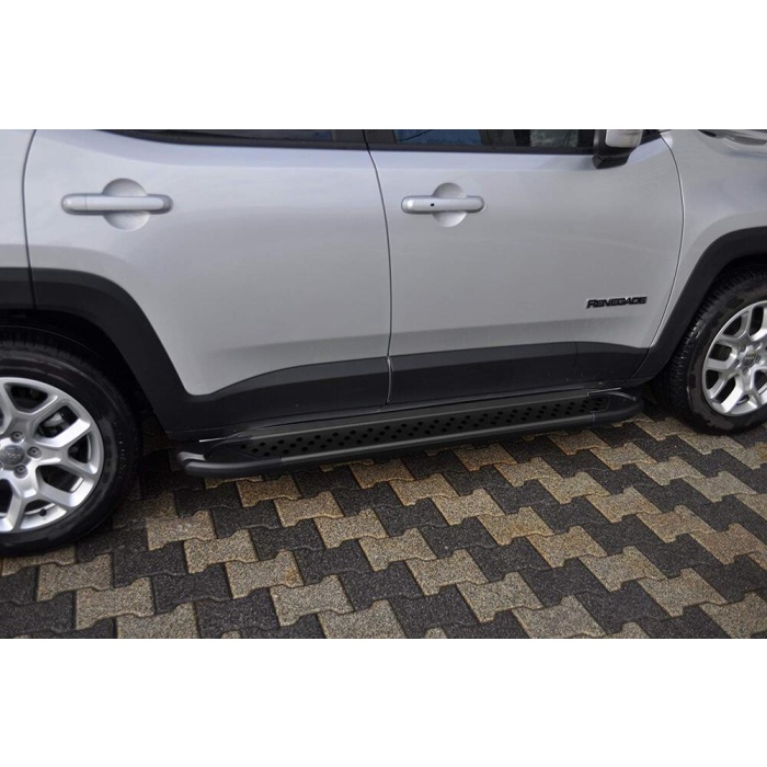 Praguri Laterale Jeep Renegade [15 ->] - ARP Artemis Black - imagine 7