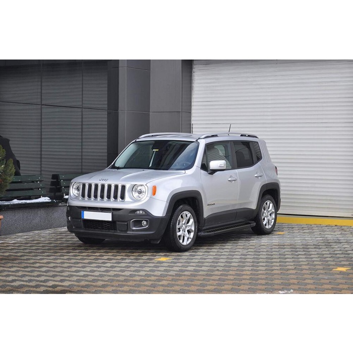 Praguri Laterale Jeep Renegade [15 ->] - ARP Artemis Grey Black - imagine 8