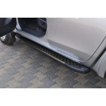 Praguri Laterale Mitsubishi L200 Triton [10-14] - ARP Artemis Grey Black - imagine 8