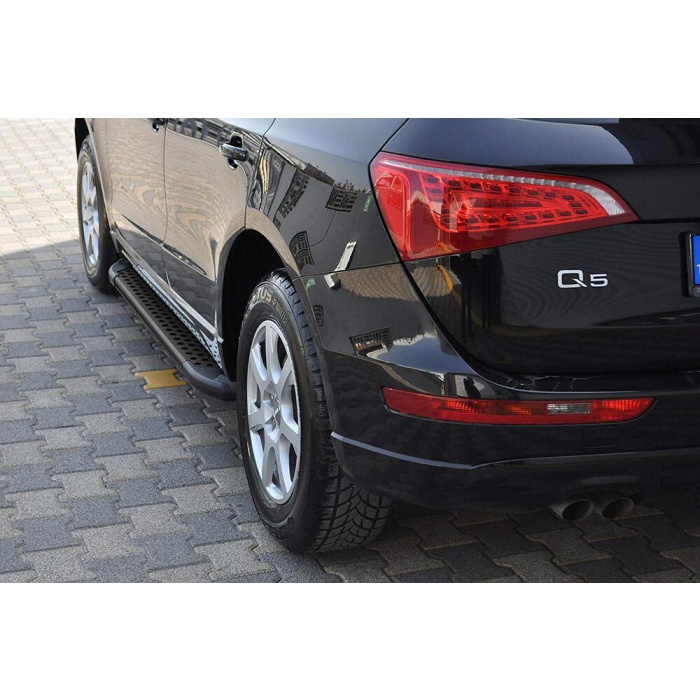 Praguri Laterale Audi Q5 [09 ->] - ARP Artemis Black - imagine 10