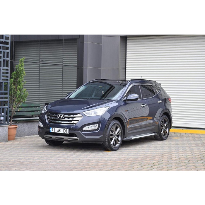 Praguri Laterale Hyundai Santa FE [13 ->] - ARP Artemis Black - imagine 7