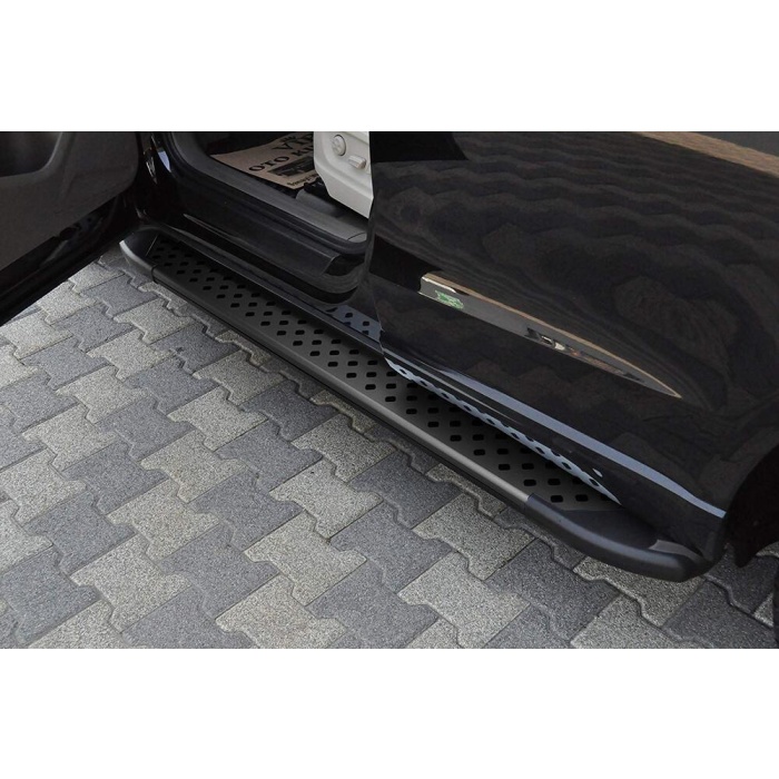 Praguri Laterale Audi Q5 [09 ->] - ARP Artemis Black - imagine 9