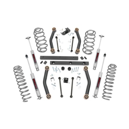 Kit lift suspensie Jeep Wrangler TJ 2003-2006 și LJ 2004-2006 lift 4” cu RCK90730
