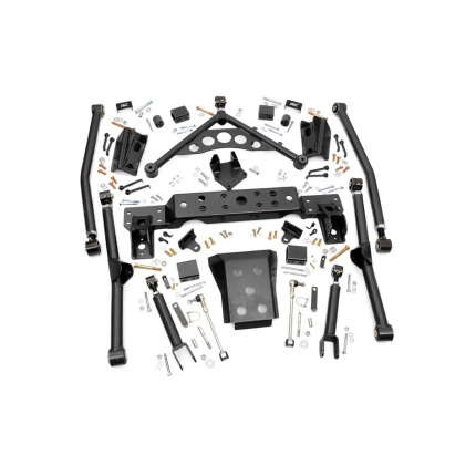 Kit upgrade Long Arm Jeep Grand Cherokee WJ 1999-2004 lift 4” Rough Country RCK90900U