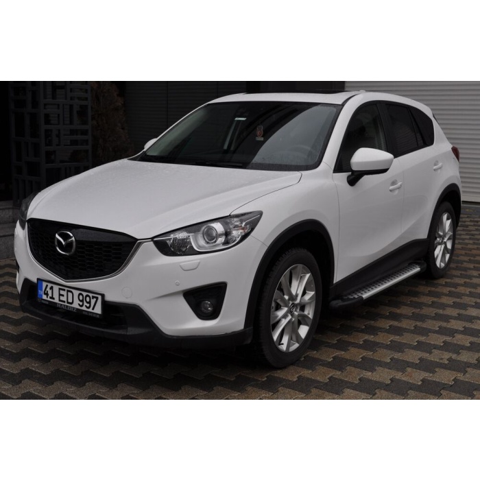 Praguri Laterale Mazda CX5 [12 -> ] - ARP Artemis Silver - imagine 8