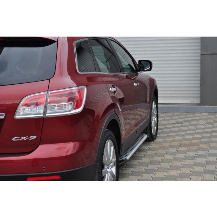 Praguri Laterale Mazda CX9 [07-12] - ARP Artemis Silver - imagine 8