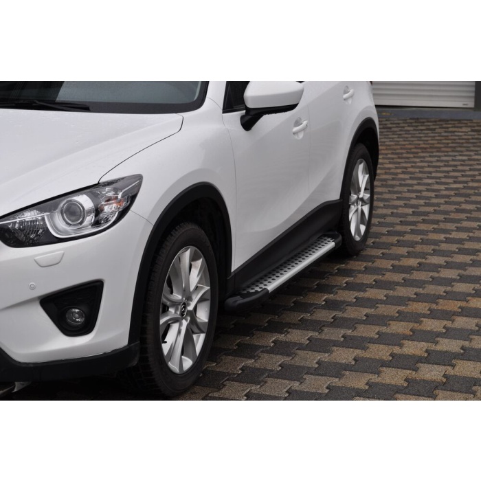 Praguri Laterale Mazda CX5 [12 -> ] - ARP Artemis Silver - imagine 9