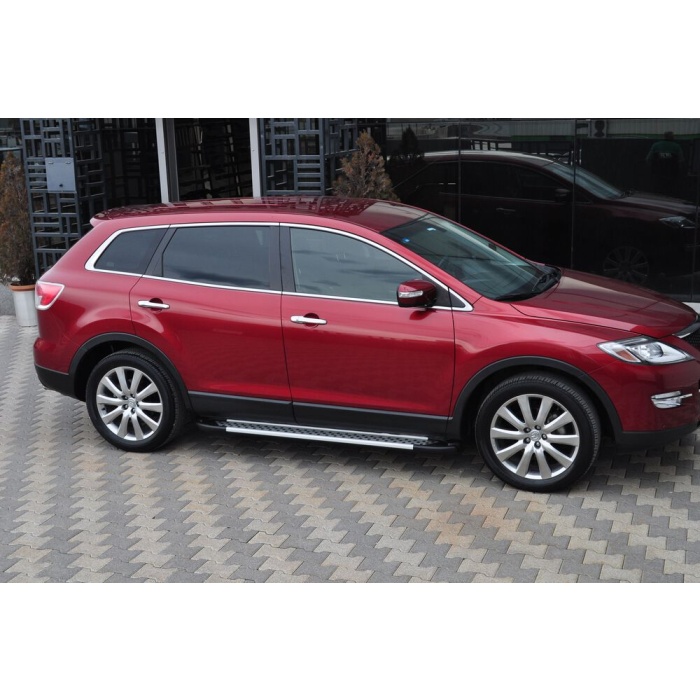 Praguri Laterale Mazda CX9 [07-12] - ARP Artemis Silver - imagine 9