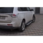 Praguri Laterale Mitsubishi Outlander [13 -> ] - ARP Artemis Silver - imagine 8