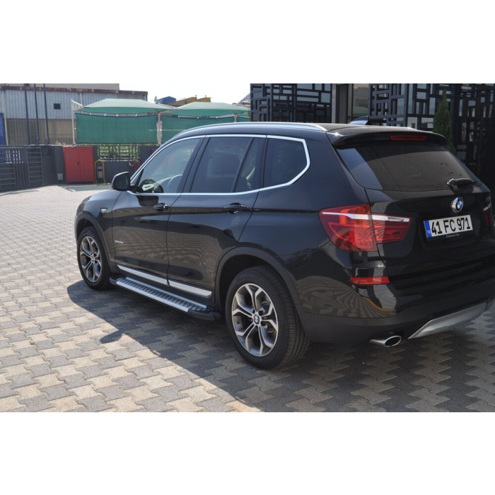 Praguri Laterale BMW X3 12 -> - ARP Artemis Silver - imagine 10