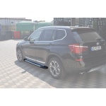 Praguri Laterale BMW X3 12 -> - ARP Artemis Silver - imagine 11