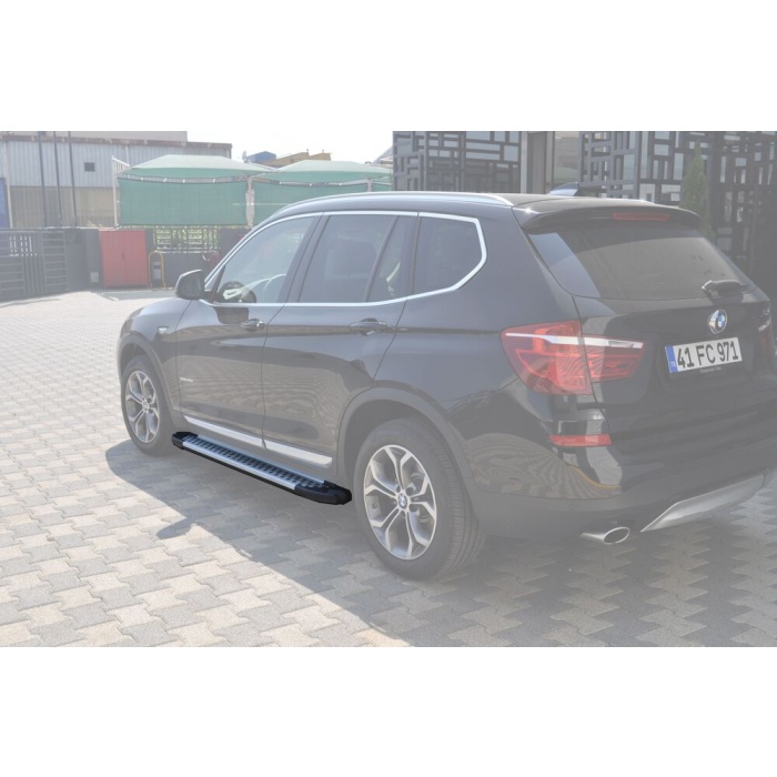 Praguri Laterale BMW X3 12 -> - ARP Artemis Silver - imagine 11
