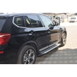 Praguri Laterale BMW X3 12 -> - ARP Artemis Silver - imagine 7