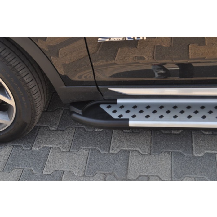 Praguri Laterale BMW X3 12 -> - ARP Artemis Silver - imagine 8
