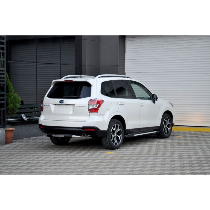Praguri Laterale Subaru Forester [13] - ARP Artemis Silver - imagine 9