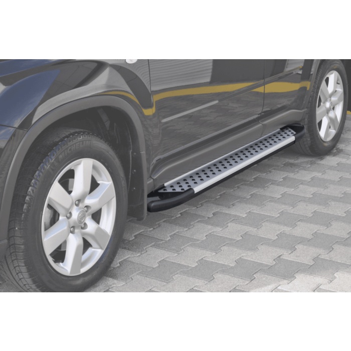 Praguri Laterale Nissan X-Trail 08-13 - ARP Artemis Silver - imagine 11