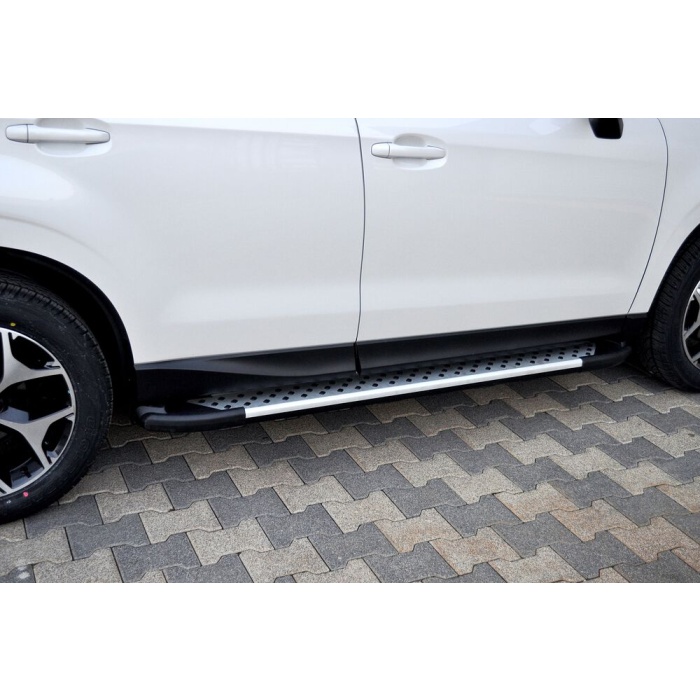 Praguri Laterale Subaru Forester [13] - ARP Artemis Silver - imagine 7