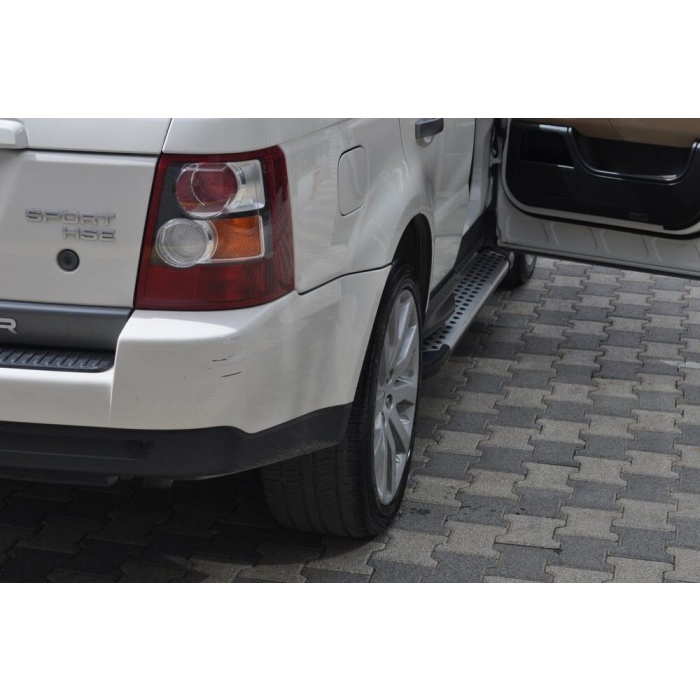 Praguri Laterale Land Rover Range Rover Sport [03-13] - ARP Artemis Silver - imagine 8