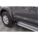 Praguri Laterale Toyota Hilux Vigo [12-14] - ARP Artemis Silver - imagine 9