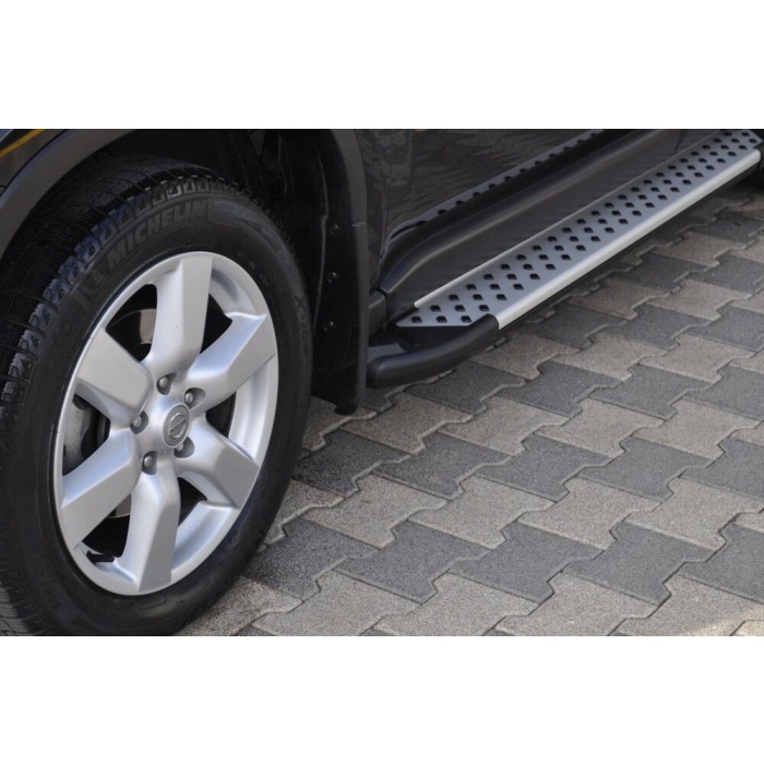 Praguri Laterale Nissan X-Trail 08-13 - ARP Artemis Silver - imagine 7