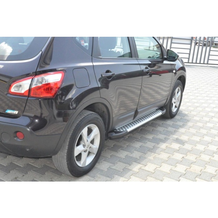 Praguri Laterale Nissan Qashqai (DCI) 07-13 - ARP Artemis Silver - imagine 9