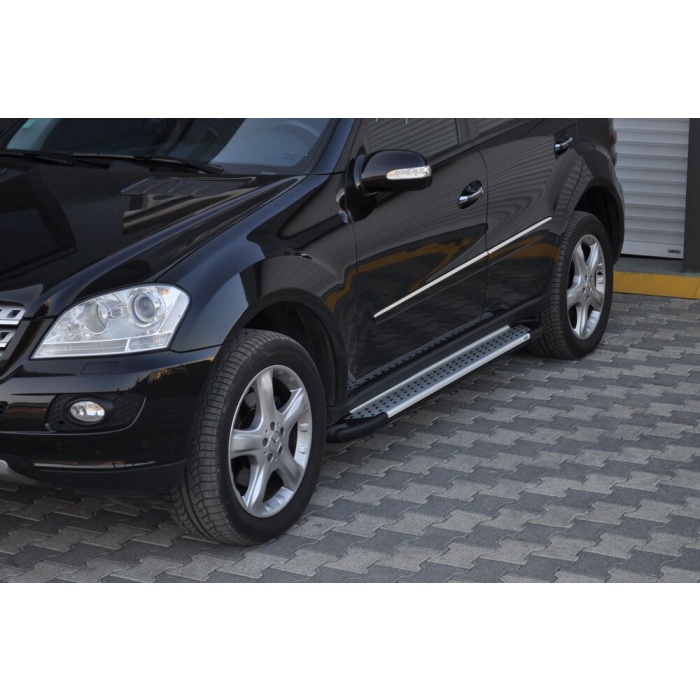 Praguri Laterale Mercedes W164 ML 06-11 - ARP Artemis Silver - imagine 16