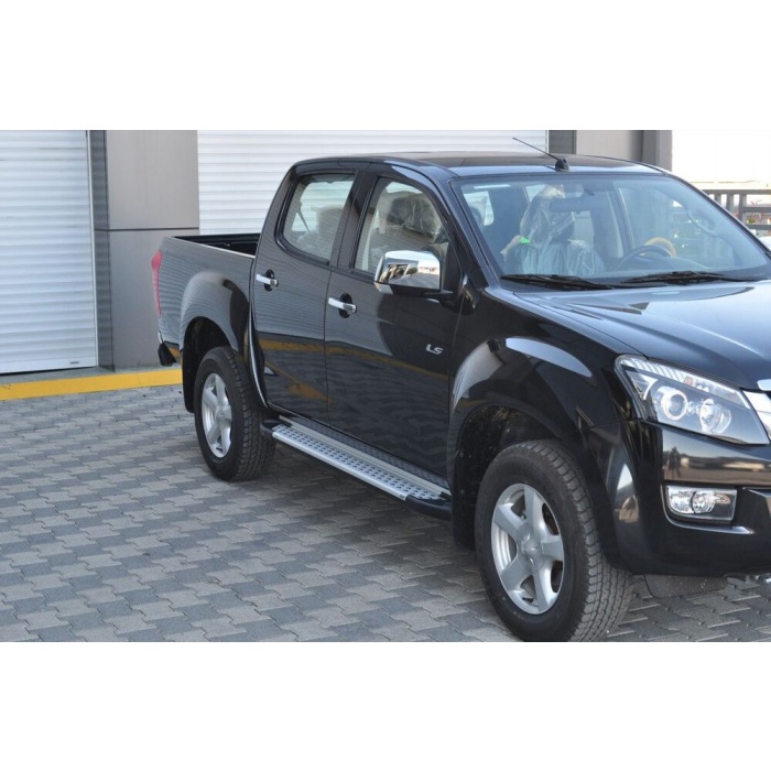 Praguri Laterale Isuzu D-Max  12 -> - ARP Artemis Silver - imagine 9