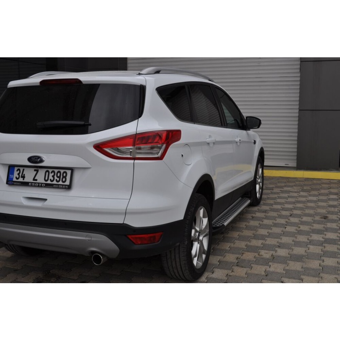 Praguri Laterale Ford Kuga 08-12 - ARP Artemis Silver - imagine 11