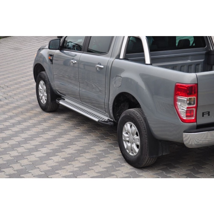 Praguri Laterale Ford Ranger 12-13 - ARP Artemis Silver - imagine 9
