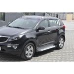 Praguri Laterale Kia Sportage 10-15 - ARP Artemis Silver - imagine 10
