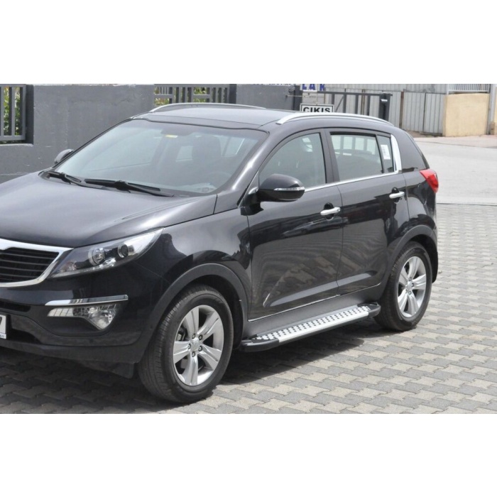Praguri Laterale Kia Sportage 10-15 - ARP Artemis Silver - imagine 10