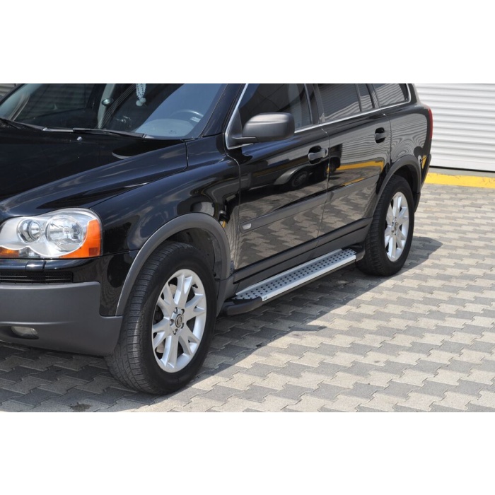 Praguri Laterale Volvo XC90 04-14- ARP Artemis Silver - imagine 9