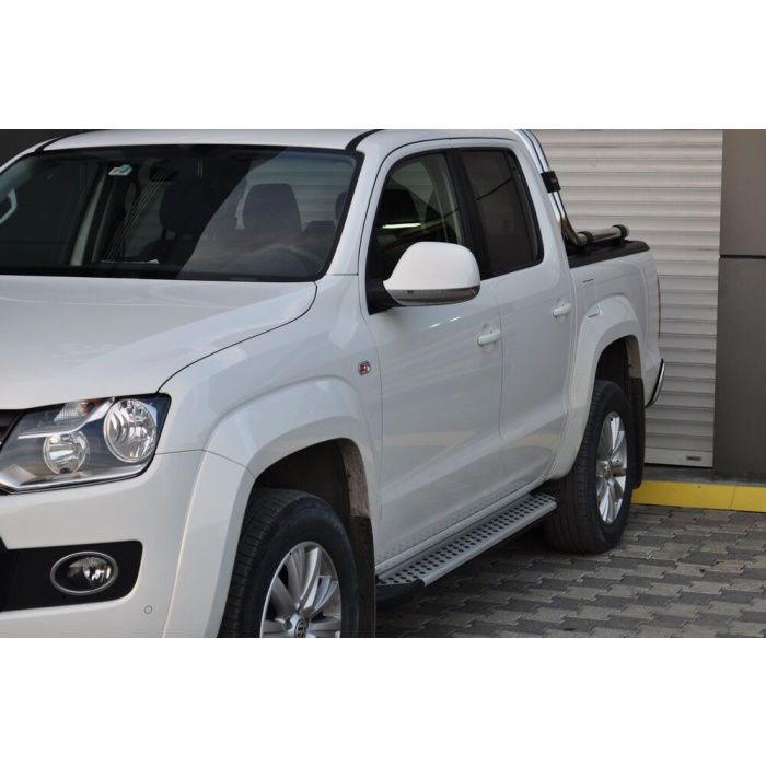Praguri Laterale Volkswagen Amarok 10-15 - ARP Artemis Silver - imagine 7
