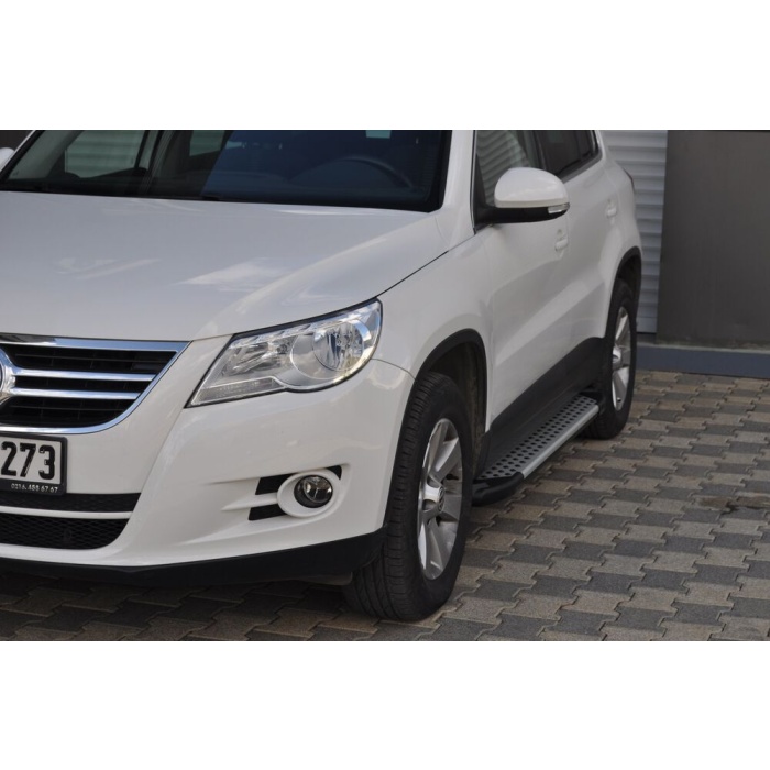 Praguri Laterale Volkswagen Tiguan 08-11 - ARP Artemis Silver - imagine 10
