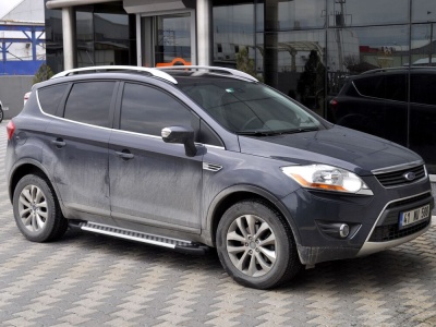 Praguri Laterale Ford Kuga 08-12 - ARP Artemis Silver - imagine 8