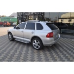 Praguri Laterale Porsche Cayenne 04-10 - ARP Artemis Silver - imagine 10