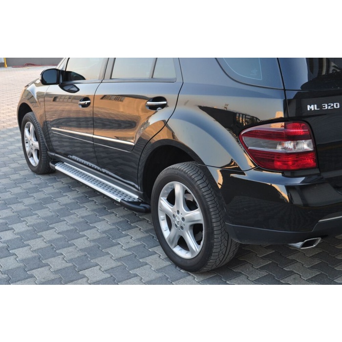 Praguri Laterale Mercedes W164 ML 06-11 - ARP Artemis Silver - imagine 20