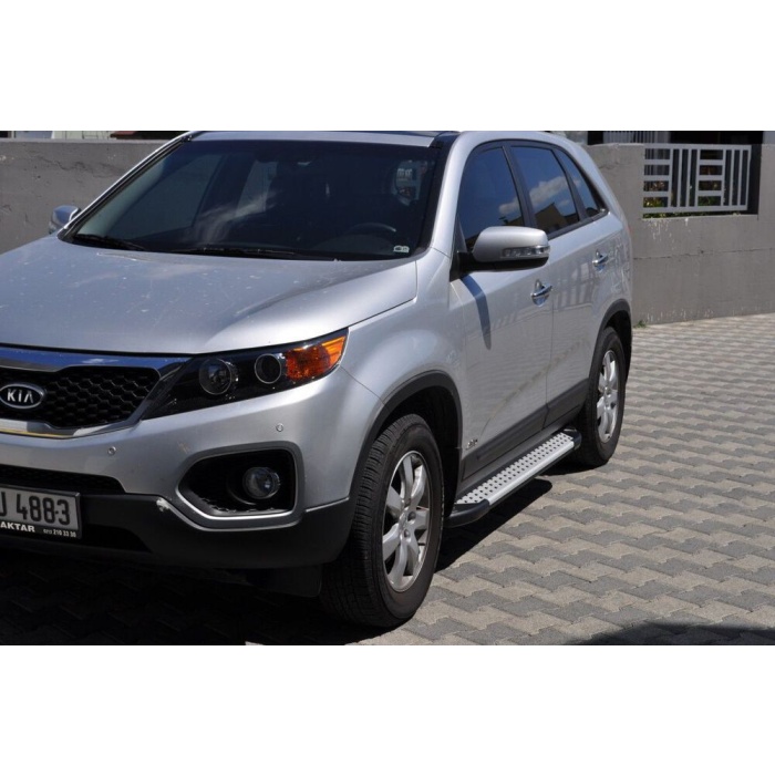 Praguri Laterale Kia Sorento 10-12 - ARP Artemis Silver - imagine 9
