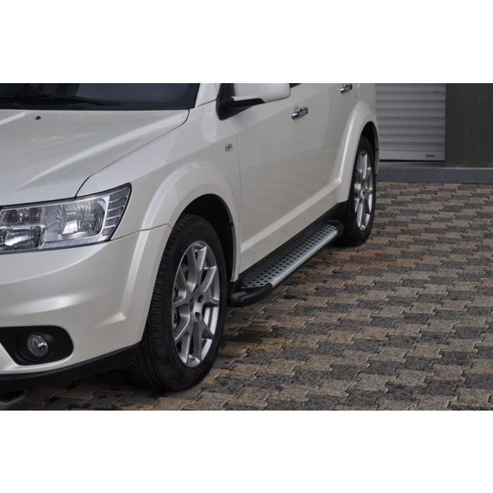 Praguri Laterale Fiat Freemont 12 -> - ARP Artemis Silver - imagine 17
