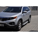 Praguri Laterale Kia Sorento [13-14] - ARP Artemis Silver - imagine 8