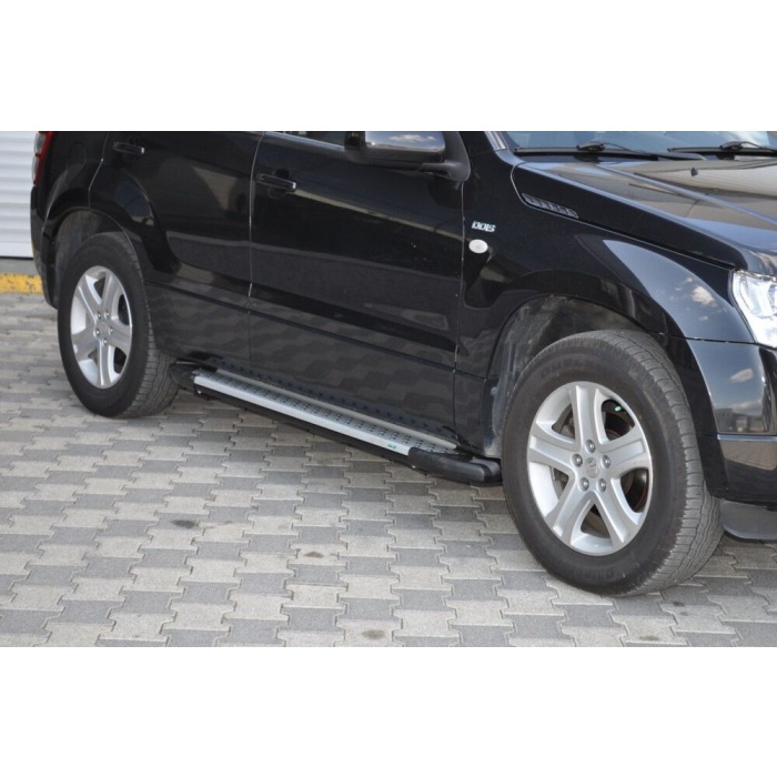 Praguri Laterale Suzuki Grand Vitara (5 usi) 06-09 - ARP Artemis Silver - imagine 10