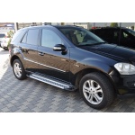 Praguri Laterale Mercedes W164 ML 06-11 - ARP Artemis Silver - imagine 14