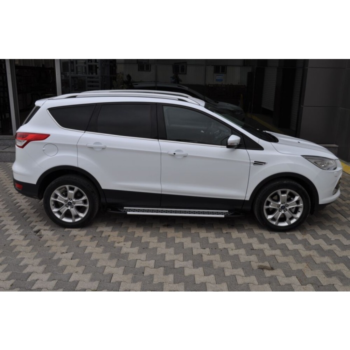 Praguri Laterale Ford Kuga 08-12 - ARP Artemis Silver - imagine 9