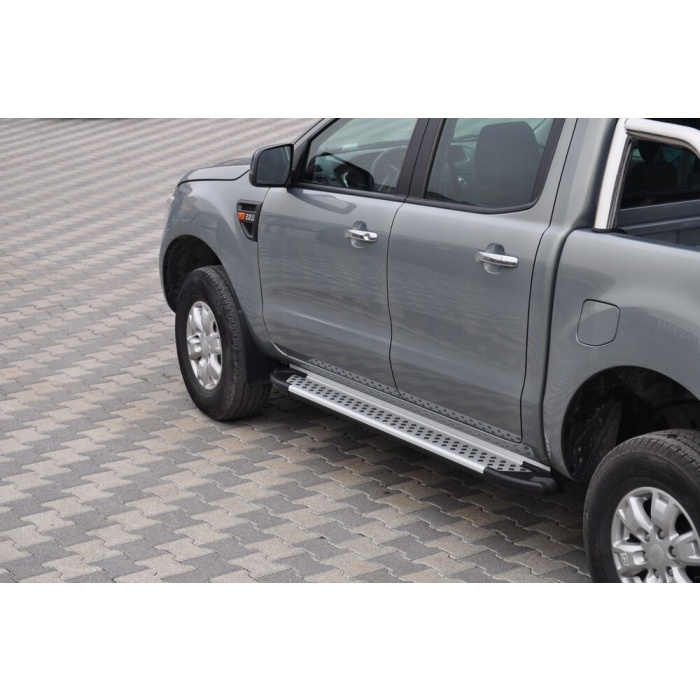 Praguri Laterale Ford Ranger 12-13 - ARP Artemis Silver - imagine 7