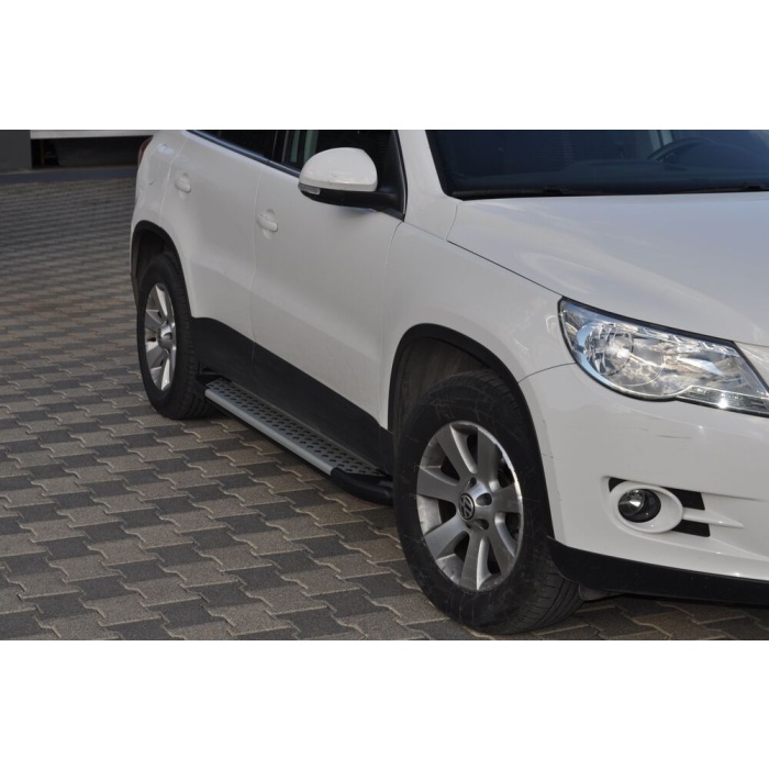 Praguri Laterale Volkswagen Tiguan 08-11 - ARP Artemis Silver - imagine 7
