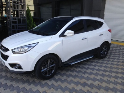 Praguri Laterale Hyundai IX35 10-14 - ARP Artemis Silver - imagine 14